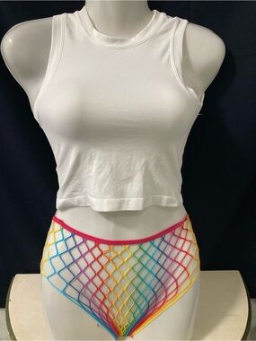 ANWND Classic White Sleeveless Tee - Women Small Size
